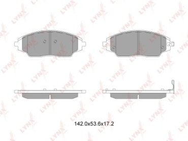 Колодки LYNX передние BD-1818 купить,NaN