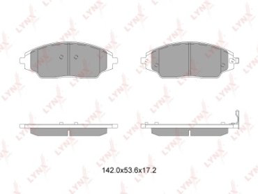 Колодки LYNX передние BD-1818 купить,NaN