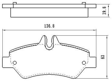 Колодки Winkod задние W1874BP купить,NaN