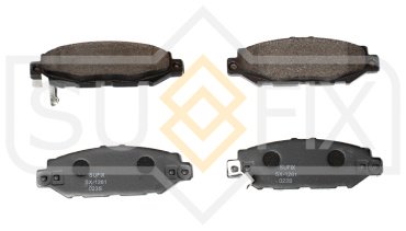 Колодки Sufix задние SX1261 4 шт купить,NaN