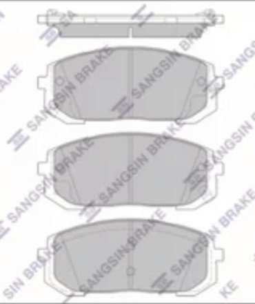 Колодки HI-Q передние Sp4334 купить,NaN