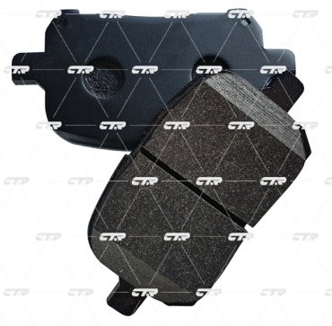 Колодки CTR передние GK1017