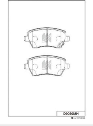 Колодки KASHIYAMA передние D9050MH 4 шт купить,NaN