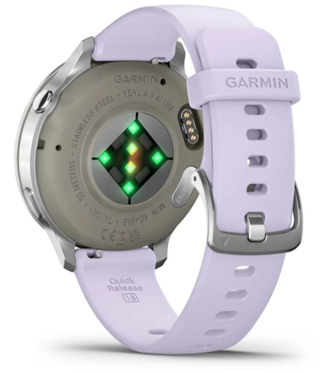 Смарт-часы Garmin Venu 4s 010-03013-01 41 мм серебристый-фиолетовый купить,342990