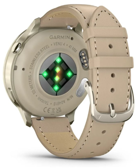 Смарт-часы Garmin Venu 4s 010-03013-03 41 мм золотистый-бежевый купить,374990