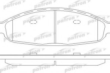 Колодки PATRON передние PBP7000 купить,NaN