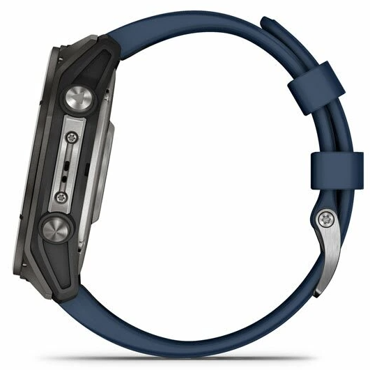Смарт-часы Garmin Quatix 8 010-02905-90 51 мм серебристый-синий
