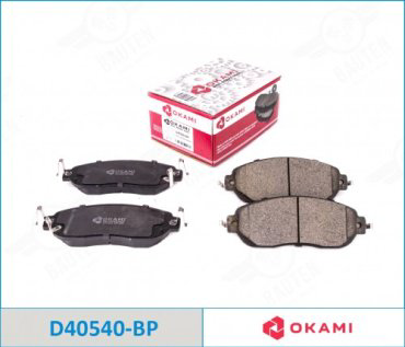 Колодки Okami D40540BP купить,NaN