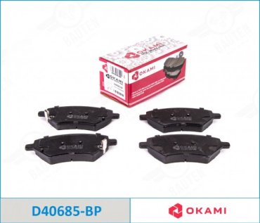 Колодки Okami D40685BP купить,NaN