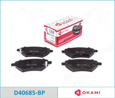 Колодки Okami D40685BP купить,NaN