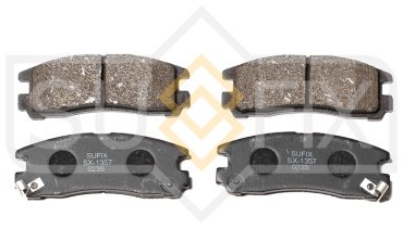 Колодки Sufix задние SX1357 4 шт купить,NaN