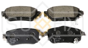 Колодки Sufix задние SX1383 4 шт купить,NaN
