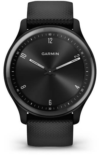Смарт-часы Garmin Vivomove Sport 010-02566-00 23 мм черный купить,NaN