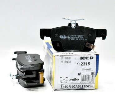 Колодки ICER задние 182315 купить,NaN