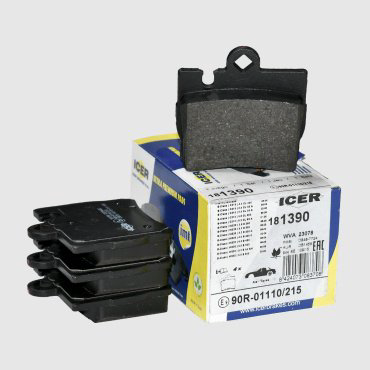 Колодки ICER задние 181390 купить,NaN