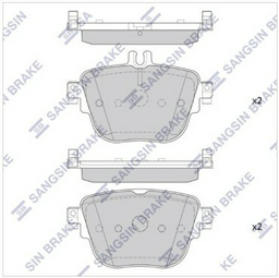 Колодки HI-Q задние SP4413 4 шт