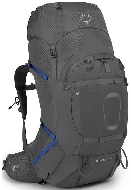 Рюкзак Osprey 10002960 треккинговый 70 л серый купить,NaN