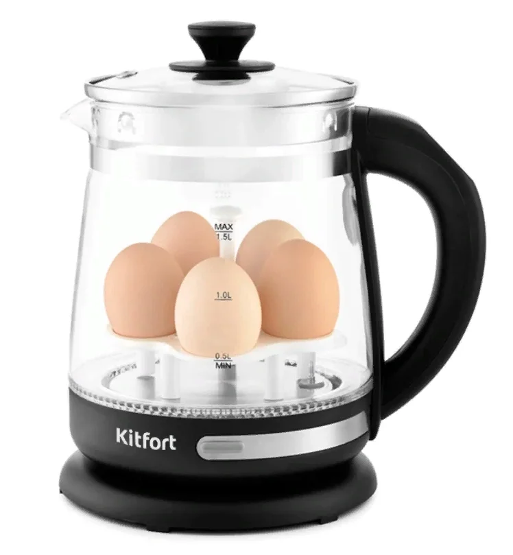 Электрический чайник Kitfort КТ-656 2 в 1 - ForteMarket Электрический чайник Kitfort КТ-656 2 в 1 купить,0