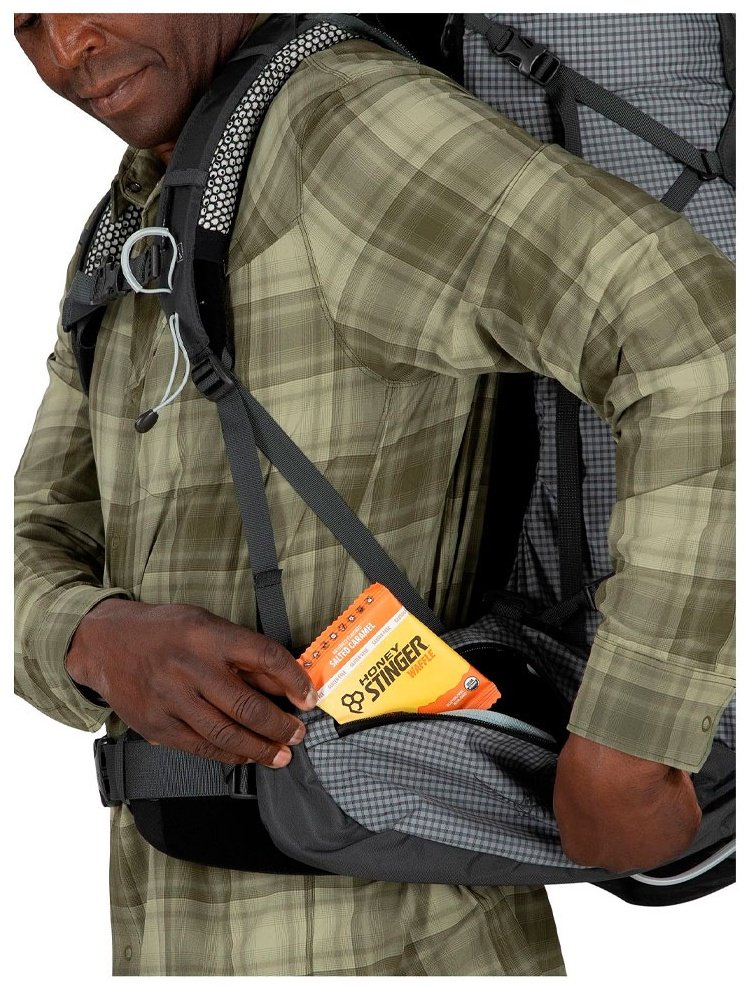Рюкзак Osprey Aether Pro 75, 10005840 треккинговый 75 серый купить,NaN
