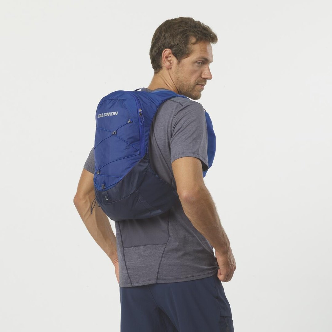Рюкзак Salomon LC2054200 для бега 10 синий купить,NaN