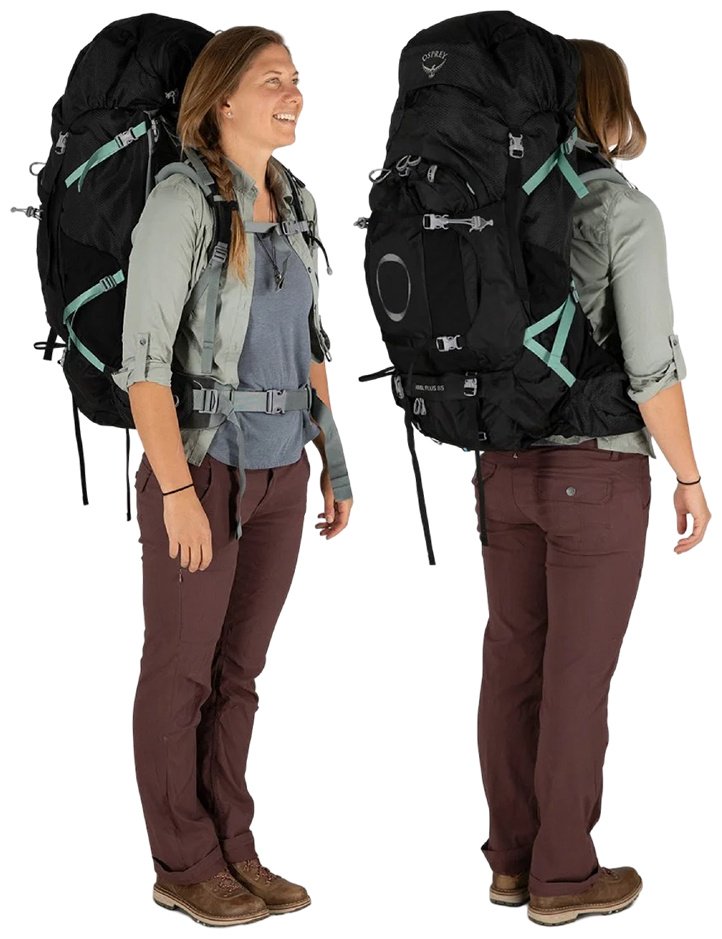 Рюкзак Osprey 10002909 треккинговый 70 черный купить,209900