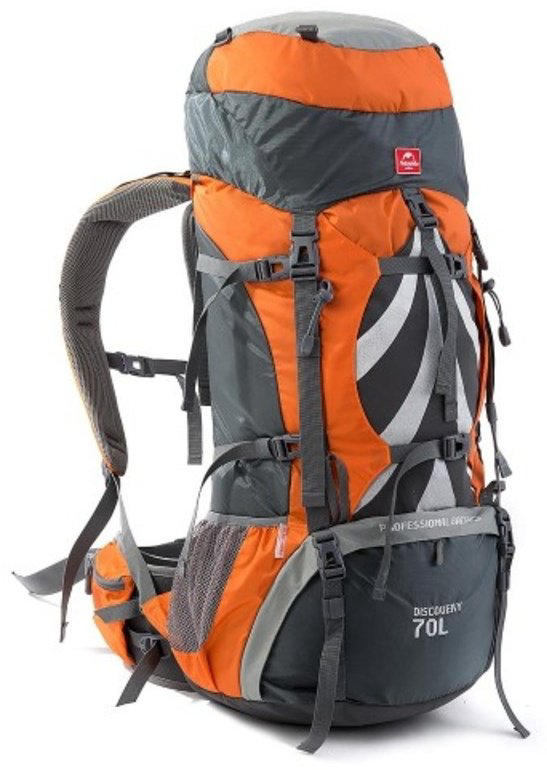Рюкзак Naturehike NH70B070-B треккинговый 70 л оранжевый купить,NaN
