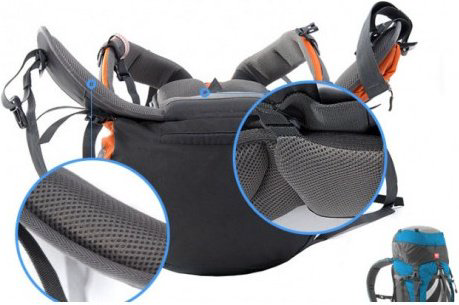 Рюкзак Naturehike NH70B070-B треккинговый 70 л оранжевый купить,NaN