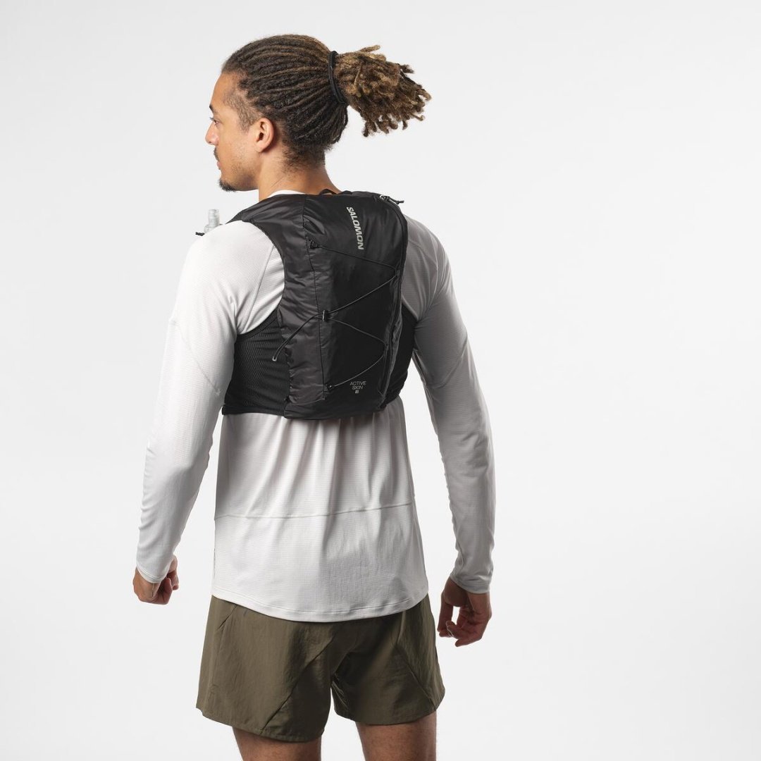 Рюкзак Salomon Active Skin 8 Set, LC2177800 мультиспортивный 8 черный купить,NaN