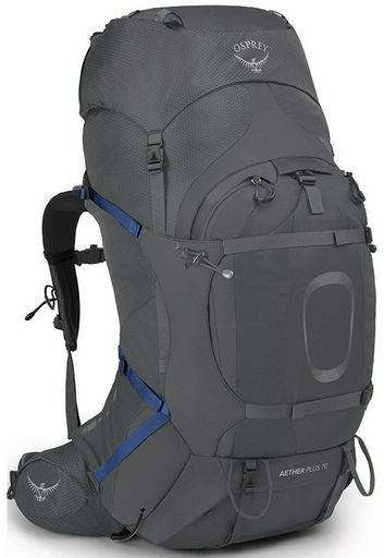 Рюкзак Osprey 10002960 треккинговый 70 л серый
