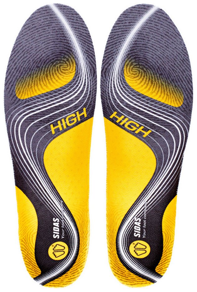 Sidas стельки 3 feet Activ High, CSE3FACTIV15-HI размер 36, 38, для спортивной обуви