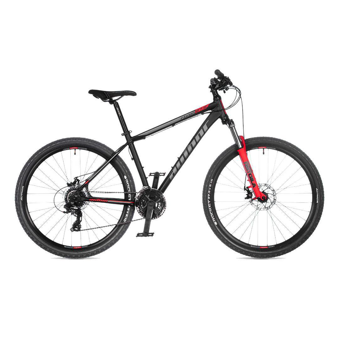 Велосипед Author Rival Eco 2021 27.5" phantom black-racing red купить,NaN