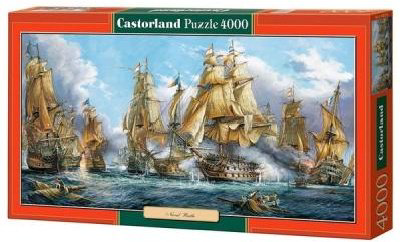 Пазлы Castorland Морской бой 4000 деталей купить,NaN
