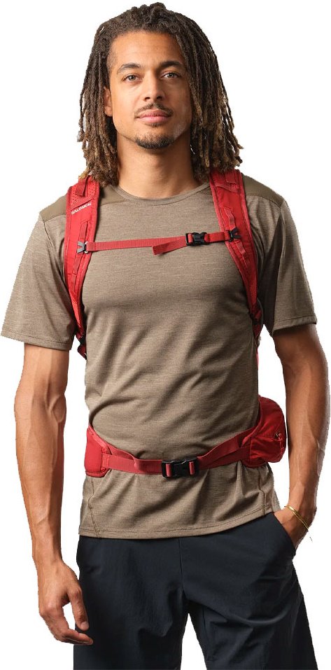 Рюкзак Salomon Trailblazer 30, LC2183700 треккинговый 30 красный купить,NaN