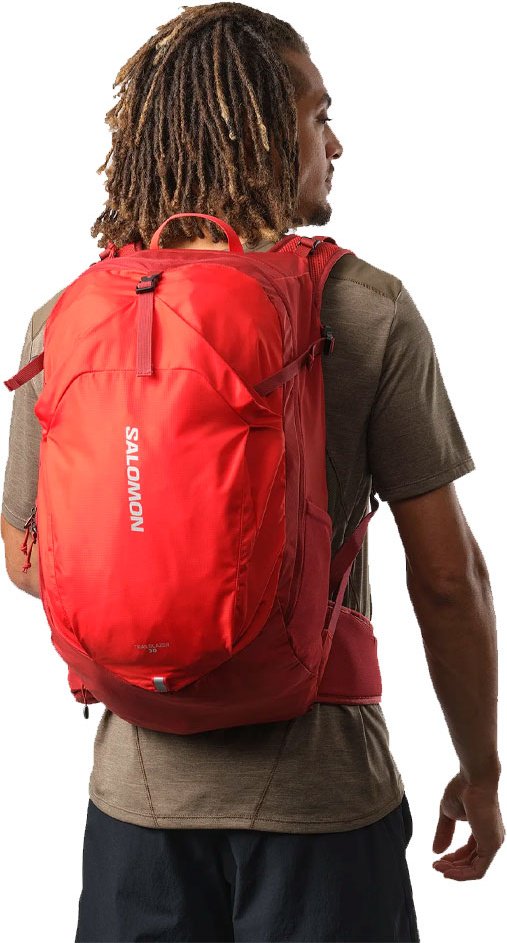 Рюкзак Salomon Trailblazer 30, LC2183700 треккинговый 30 красный купить,NaN