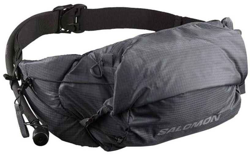 Сумка поясная Salomon полиэстер серый купить,53900
