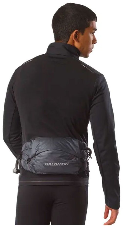 Сумка поясная Salomon полиэстер серый купить,53900