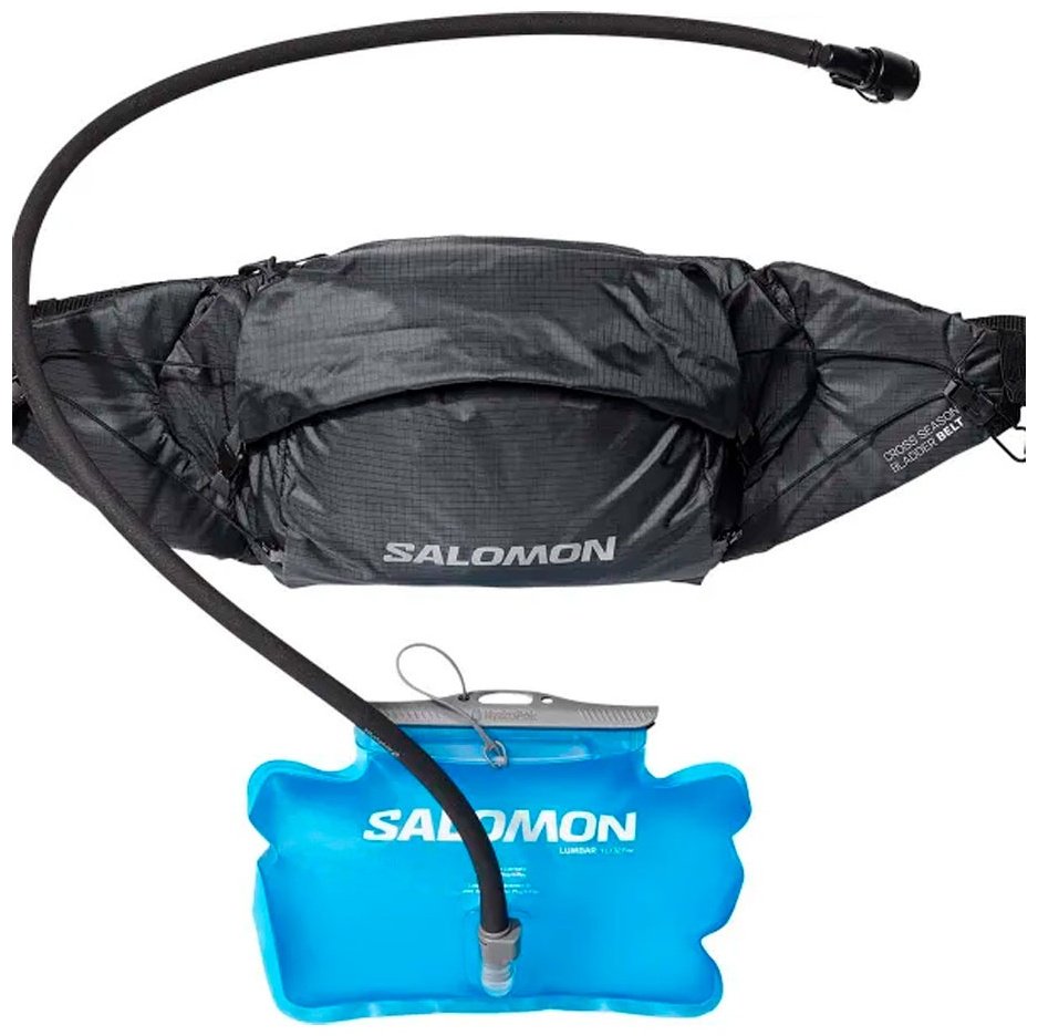 Сумка поясная Salomon полиэстер серый купить,53900