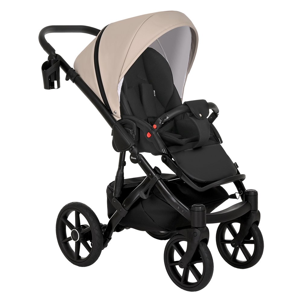 Коляска 2в1 Pituso Moon Кожа Beige  купить,NaN