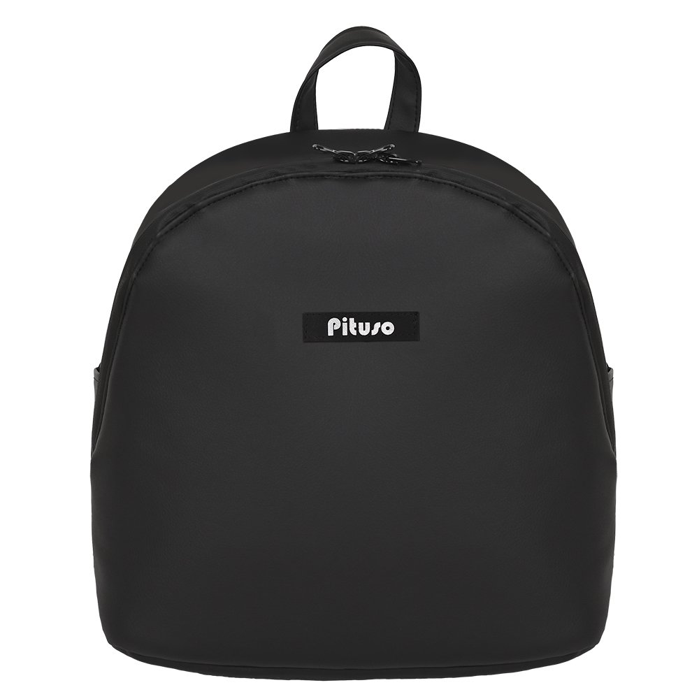 Коляска 2в1 Pituso Moon Кожа Black  купить,NaN
