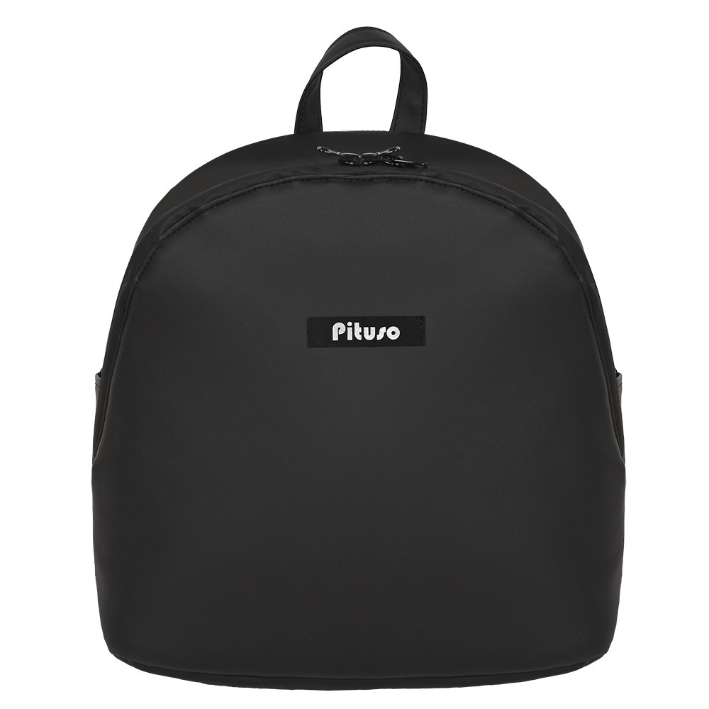 Коляска 2в1 Pituso Moon Кожа Black  купить,NaN