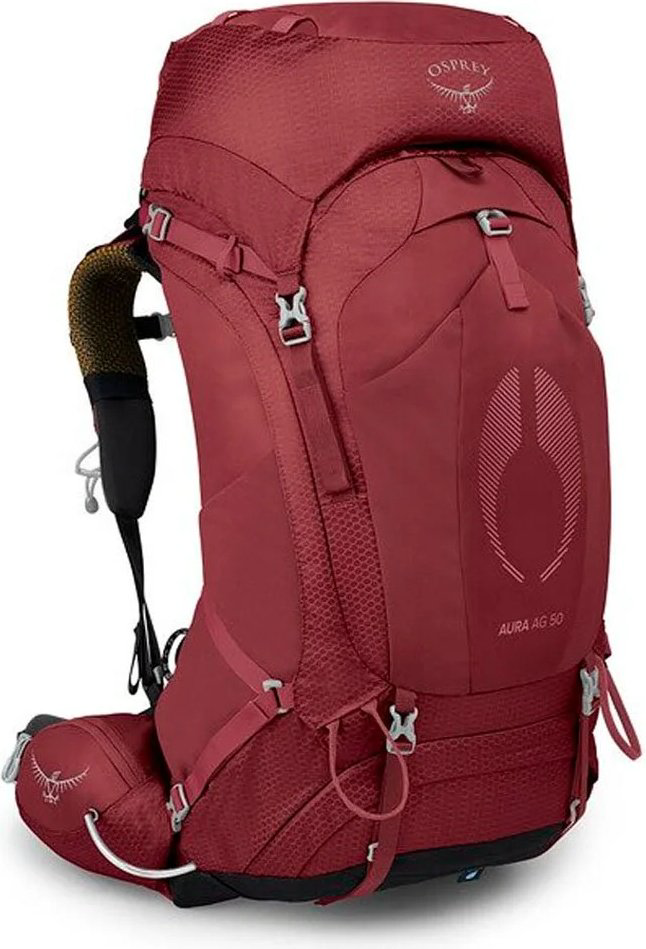 Рюкзак Osprey Aura AG 50, 10004016 для альпинизма 50 красный купить,NaN