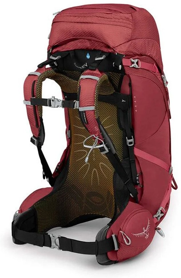 Рюкзак Osprey Aura AG 50, 10004016 для альпинизма 50 красный купить,NaN