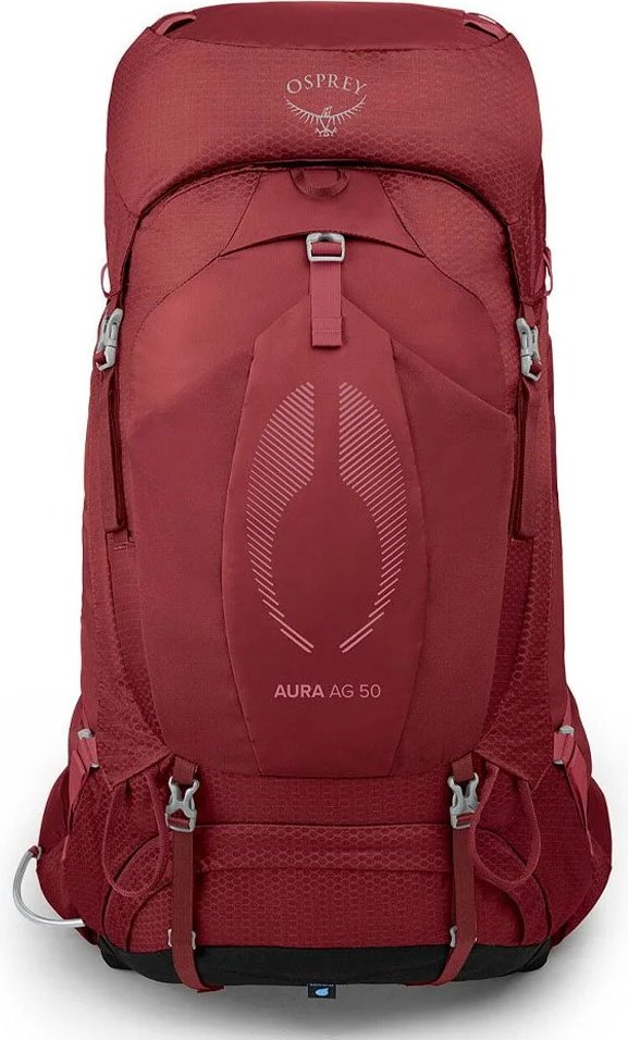 Рюкзак Osprey Aura AG 50, 10004016 для альпинизма 50 красный купить,NaN