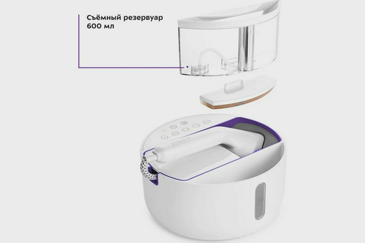 Отпариватель Kitfort КТ-9110-1 бело-фиолетовый