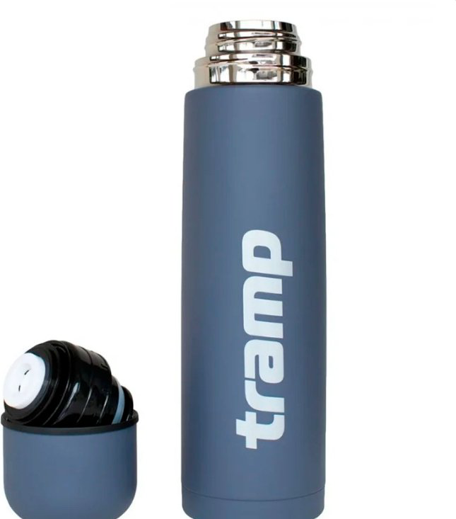 Классический термос Tramp Basic TRC-113-grey 1 л серый купить,NaN