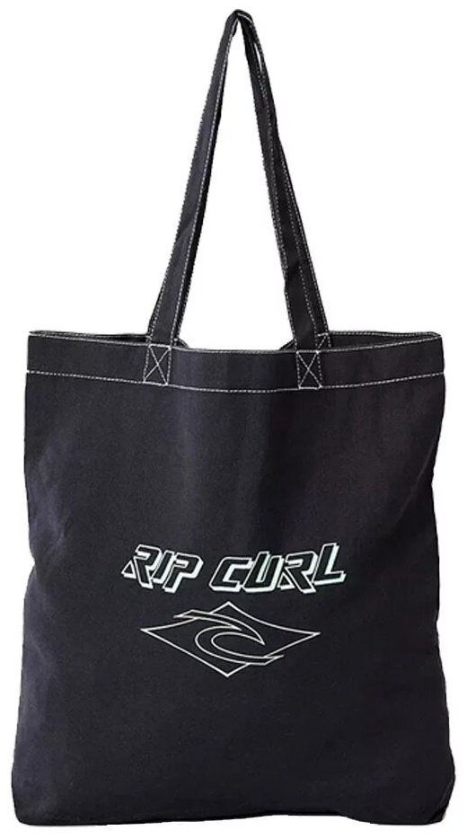 Сумка шоппер Rip Curl хлопок черный купить,9900