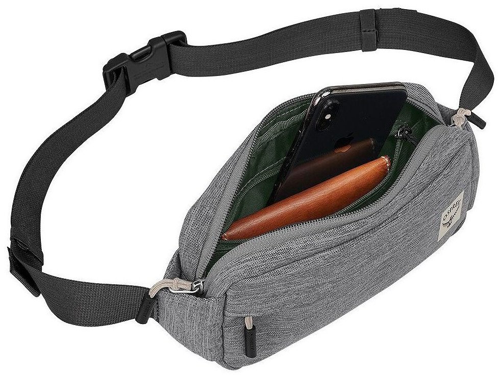 Сумка поясная Osprey полиэстер серый купить,NaN