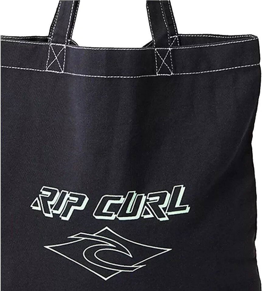 Сумка шоппер Rip Curl хлопок черный купить,9900
