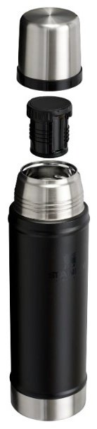 Классический термос STANLEY Classic Legendary/10-11345-044/0.6 L, black 0.6 л черный