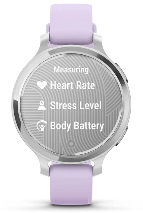 Смарт-часы Garmin Lily 2 Active 010-02891-01 38 мм серебристый-фиолетовый